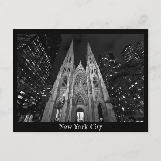 St. Patrick's Cathedraal, New York City Briefkaart (Voorkant)
