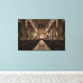 St. Patrick's Cathedral Canvas Afdruk (Insitu (Houten vloer))