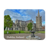 St. Patrick's Cathedral Dublin, Ierland Magnet 2 Magneet (Horizontaal)