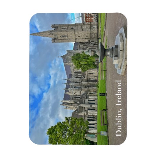 St. Patrick's Cathedral Dublin, Ierland Magnet 2 Magneet (Verticaal)