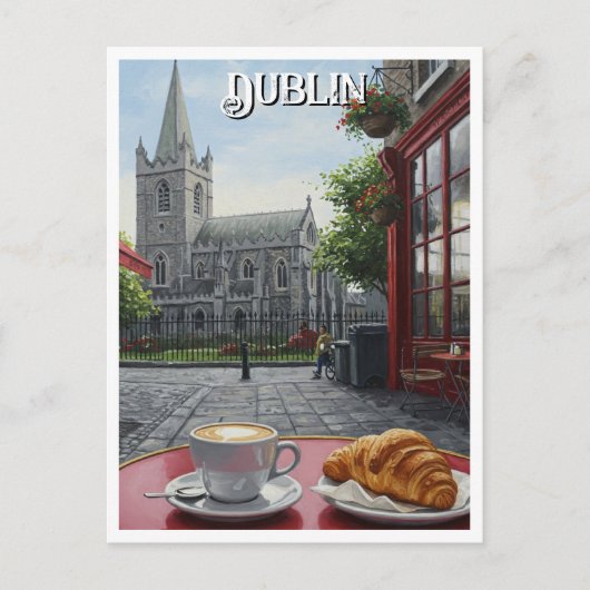 St Patricks Cathedral Dublin Ierland Reizen Briefkaart (Voorkant)