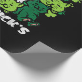 St Patricks Catricks Dag Katten Saint Pattys Cadeaupapier (Hoek)
