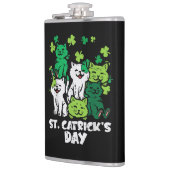 St Patricks Catricks Dag Katten Saint Pattys Heupfles (Links)