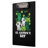 St Patricks Catricks Dag Katten Saint Pattys Klembord (Links)
