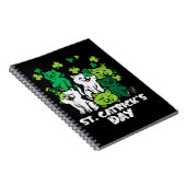 St Patricks Catricks Dag Katten Saint Pattys Notitieboek (Rechterzijde)