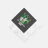 St Patricks Catricks Dag Katten Saint Pattys Servet (Hoek)