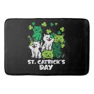 St. Patrick's Catricks Dag Katten Sint Pattys Badmat