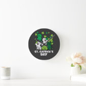 St Patricks Catricks Day Katten Saint Pattys Ronde Klok (Huis)