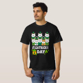 St. Patrick's Catricks Day Katten voor alle leefti T-shirt (Voorkant volledig)