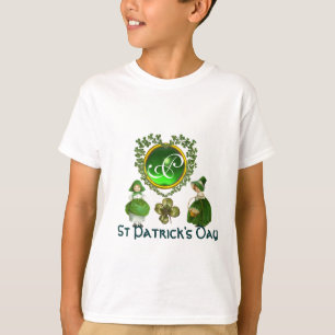 ST PATRICK'S CELTIC HEART MONOGRAM T-SHIRT