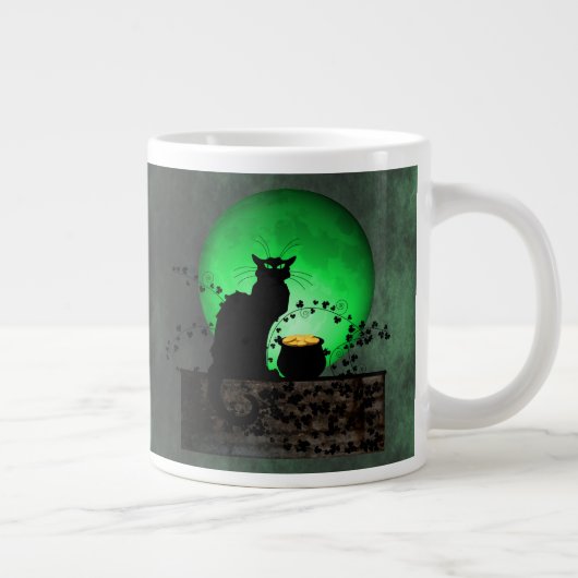 St. Patrick's Chat Noir Grote Koffiekop (Rechts)