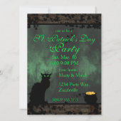 St. Patrick's Chat Noir Kaart (Voorkant)