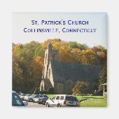 St. Patrick's Church in Collinsville Magneet (Voorkant)