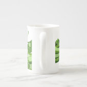 St. Patrick's Clover China Mok (Achterkant)