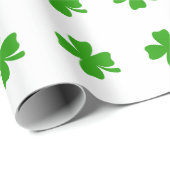 st patricks clover emoji cadeaupapier (Rol Hoek)