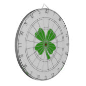 st patricks clover emoji dartbord (Voorkant Links)