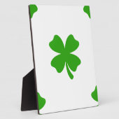 st patricks clover emoji fotoplaat (Zijkant)