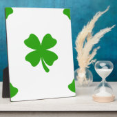 st patricks clover emoji fotoplaat (Zijkant)