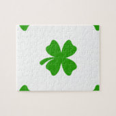 st patricks clover emoji legpuzzel (Horizontaal)