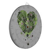 St. Patrick's Clover Heart Dartbord (Voorkant Links)