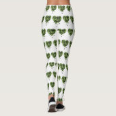 St. Patrick's Clover Heart Leggings (Achterkant)