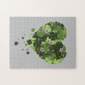 St. Patrick's Clover Heart Legpuzzel (Horizontaal)