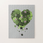 St. Patrick's Clover Heart Legpuzzel (Verticaal)