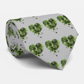 St. Patrick's Clover Heart Stropdas (Opgerold)