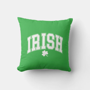 St. Patrick's Clover Kussen