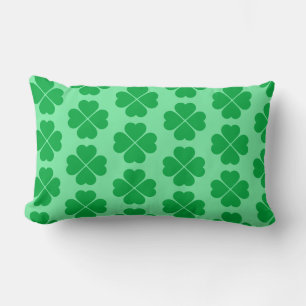 St. Patrick's Clover Kussen