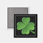 St. Patricks Clover Magnet (Voorkant / Achterkant)