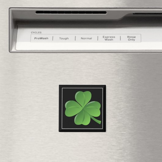 St. Patricks Clover Magnet (Insitu (Vaatwasser))