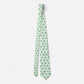 St. Patrick's Clover Men's Tie Stropdas (Achterkant)