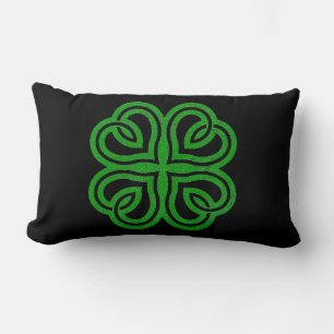 St. Patrick's Clover Pillow Kussen