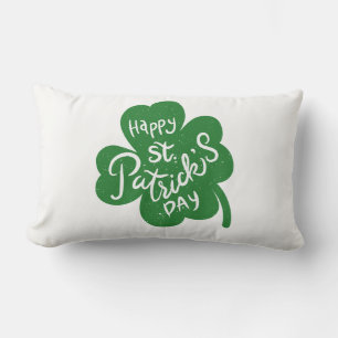 St. Patrick's Clover Pillow Kussen