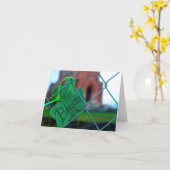 St Patrick's Curch Kaart (Gele Bloem)