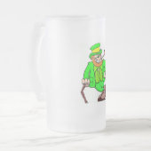 St. Patricks Custom 16oz Frosted Mok (Voorkant links)