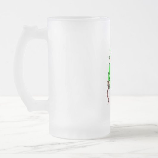 St. Patricks Custom 16oz Frosted Mok (Links)