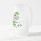St. Patricks Custom 16oz Frosted Mok (Voorkant rechts)