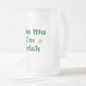 St. Patricks Custom 16oz Frosted Mok (Voorkant rechts)