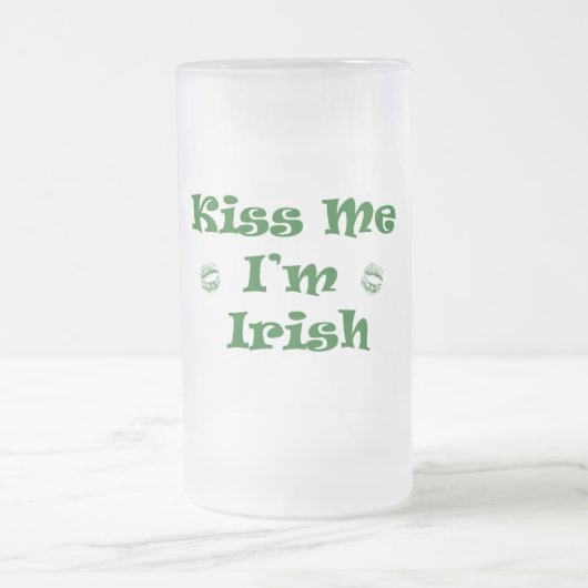 St. Patricks Custom 16oz Frosted Mok (Center)
