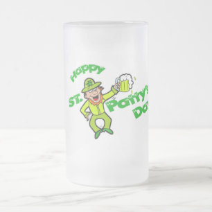 St. Patricks Custom 16oz Frosted Mok