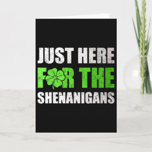 St. Patrick's Dag Alleen Hier Voor De Schelmenstre Kaart