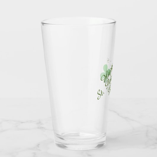 St Patrick's dag Bier Glas (Rechts)