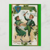 St. Patricks Dag Briefkaart (Voorkant)