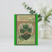 St. Patricks Dag Briefkaart (Staand voorkant)