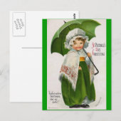  St. Patricks Dag Briefkaart (Voorkant / Achterkant)
