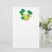 St. Patrick's Dag Briefpapier (Staand voorkant)