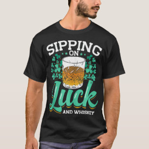 St Patricks Dag Geluk en Grappige St Patricks Dag T-shirt
