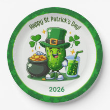 St. Patrick's Dag Gelukkige Augurk